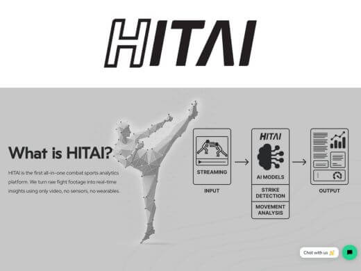 Screenshot from the HITAI website